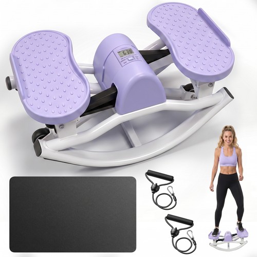 Swing stepper machine - stepper, rocking