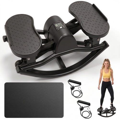 Foldable swing stepper machine - swing,